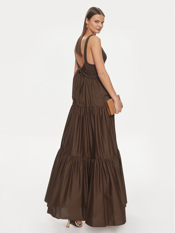 Liu Jo Liu Jo Sommerkleid MA4070 MA23A Braun Regular Fit