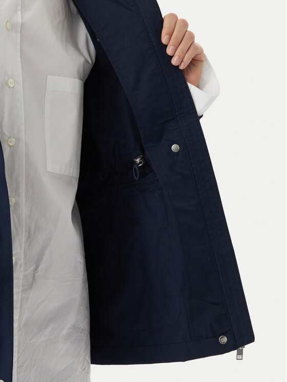 Tommy Hilfiger Tommy Hilfiger Prehodna jakna Utility WW0WW48612 Mornarsko modra Relaxed Fit