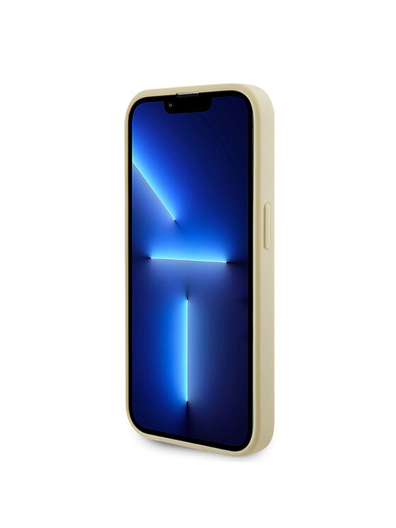 Guess Guess Etui na telefon iPhone 15 Pro Max Złoty