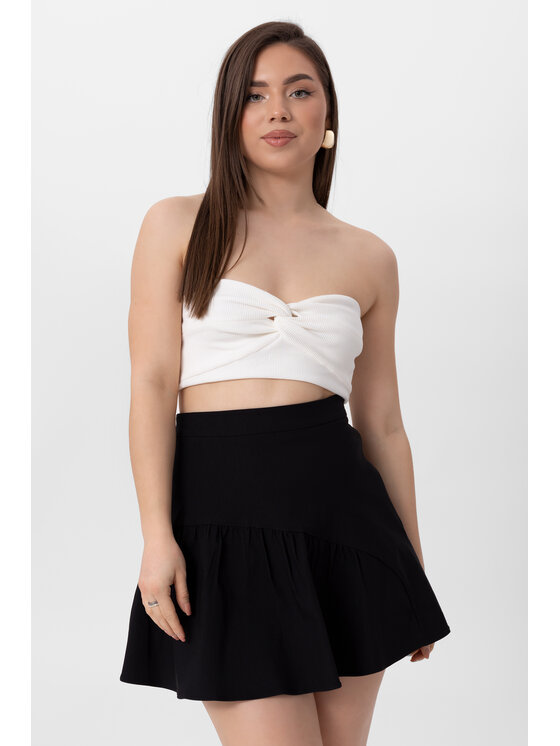 LAURELLA LAURELLA Sukně 7UL004 Černá Regular Fit