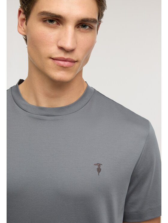 Trussardi Trussardi T-Shirt G01X8000375N027 Szary Regular Fit