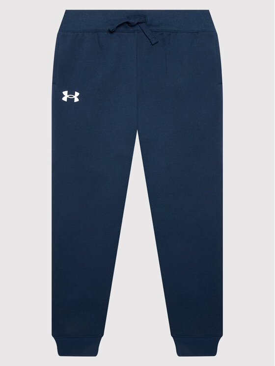 Under Armour Under Armour Spodnji del trenirke Ua Rival 1357634 Mornarsko modra Loose Fit