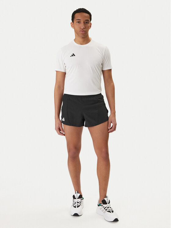 adidas adidas Sportovní kraťasy Adizero Essentials Split IM8585 Černá Slim Fit