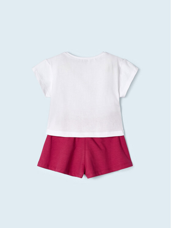 Mayoral Mayoral Set tricou și pantaloni scurți 3213 Colorat Regular Fit