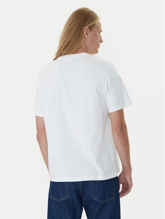 Calvin Klein Calvin Klein T-Shirt LV04RD822G Bílá Regular Fit