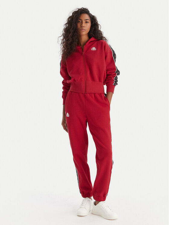 Kappa Kappa Sweatshirt Banda Clarise 32261BW Rot Regular Fit