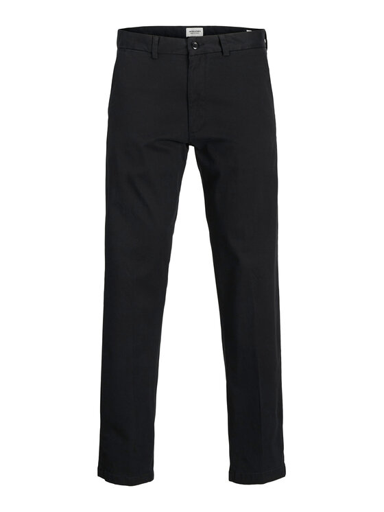 Jack & Jones Jack & Jones Chino kalhoty Kane 12268490 Černá Regular Fit