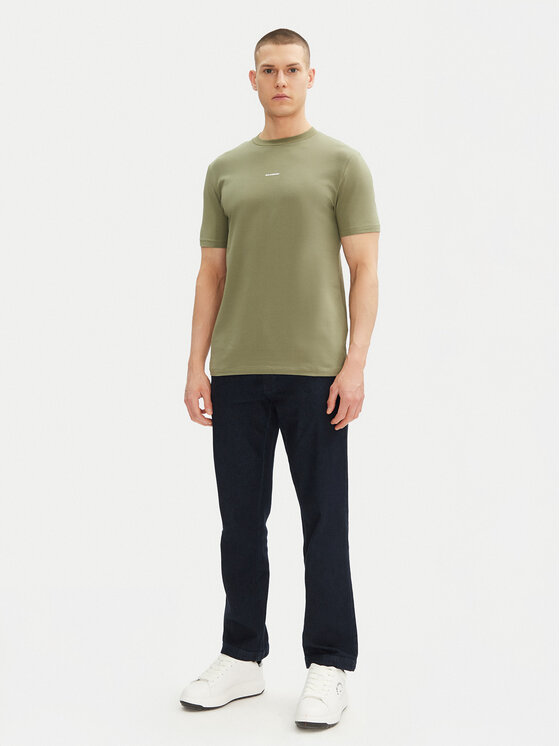 KARL LAGERFELD KARL LAGERFELD Póló 755030 552235 Zöld Regular Fit