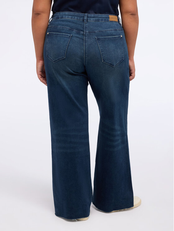 Fiorella Rubino Fiorella Rubino Jeansy P407T004903N034 Niebieski A-Line Fit