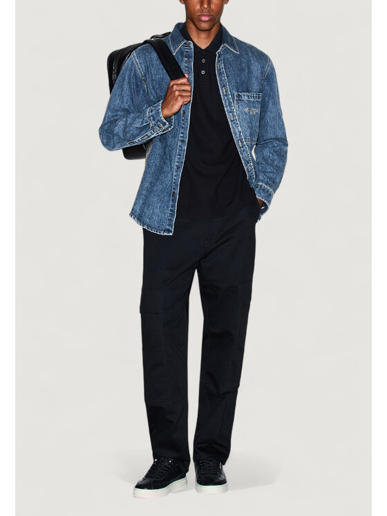 Armani Exchange Armani Exchange Koszula XM000950 AF14870 Niebieski Casual Fit