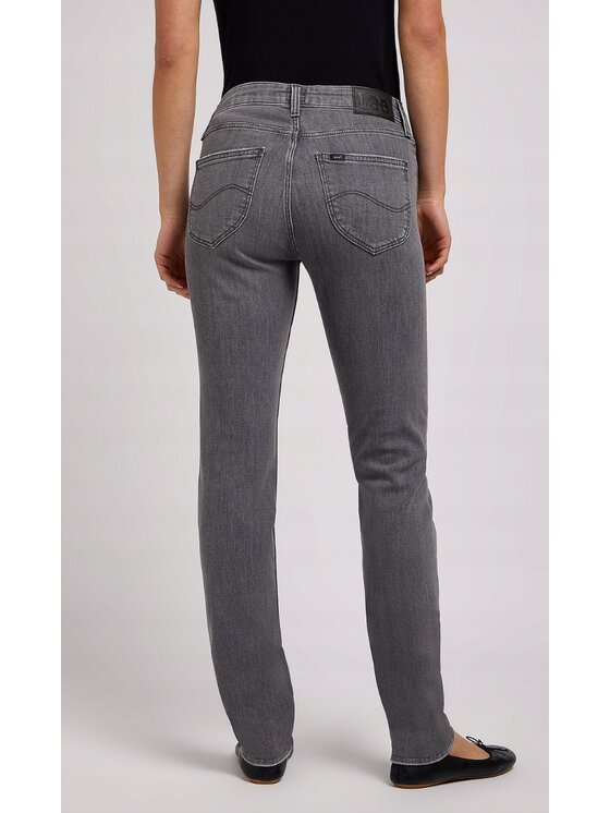 Lee Lee Jeansy Elly Szary Slim Fit