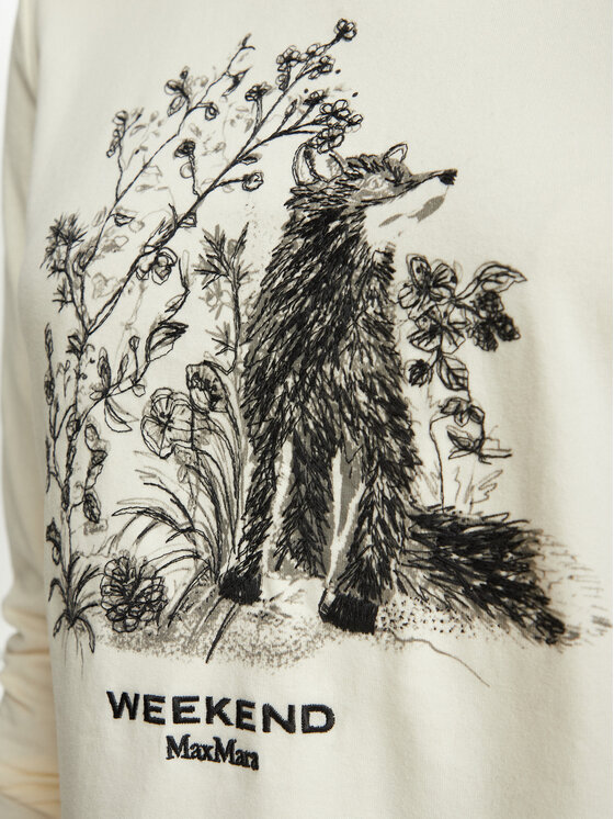 Weekend Max Mara Weekend Max Mara Bluzka Cestino 2625946042 Kremowy Regular Fit