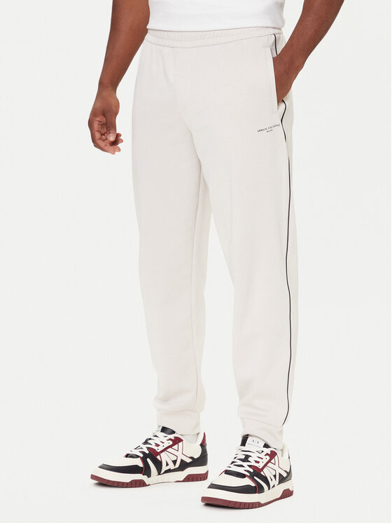 Armani Exchange Armani Exchange Sportinės kelnės XM001358 AF16278 U1013 Écru Regular Fit