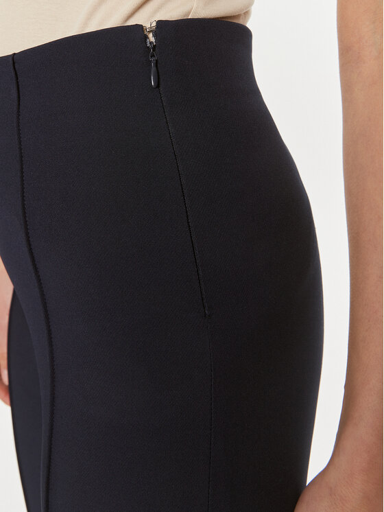 ONLY ONLY Spodnie materiałowe Astrid 15318359 Granatowy Flared Fit
