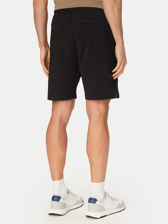 BOSS BOSS Sporta šorti Hecon Active 50531225 Melns Regular Fit