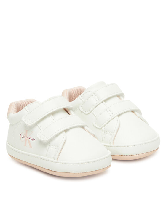 Calvin Klein Calvin Klein Снікерcи Low Cut Velcro V0A9-83080-1582A Білий