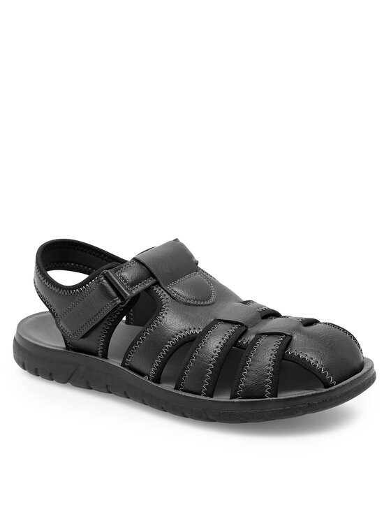 Lanetti Lanetti Sandale MSS20514-13 Crna