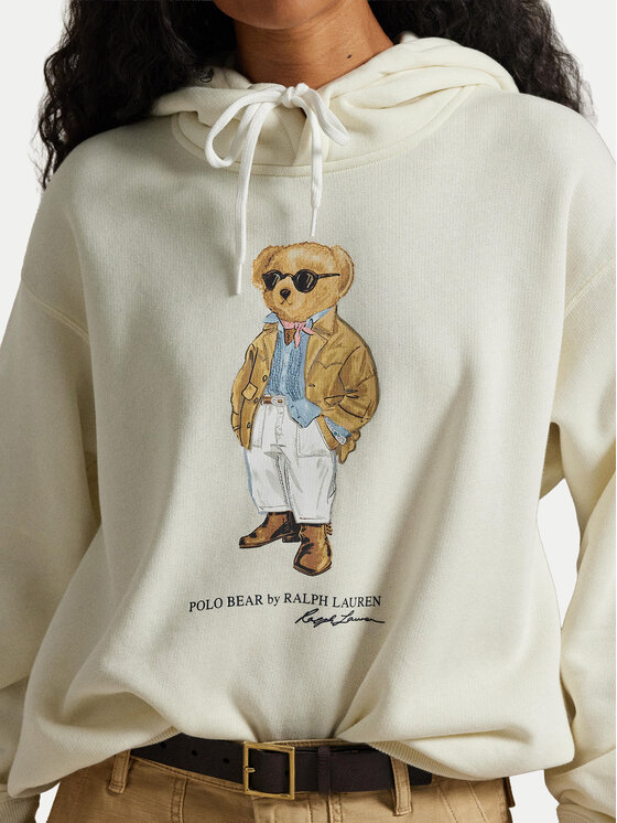 Polo Ralph Lauren Polo Ralph Lauren Суитшърт 211A96598001 Екрю Relaxed Fit