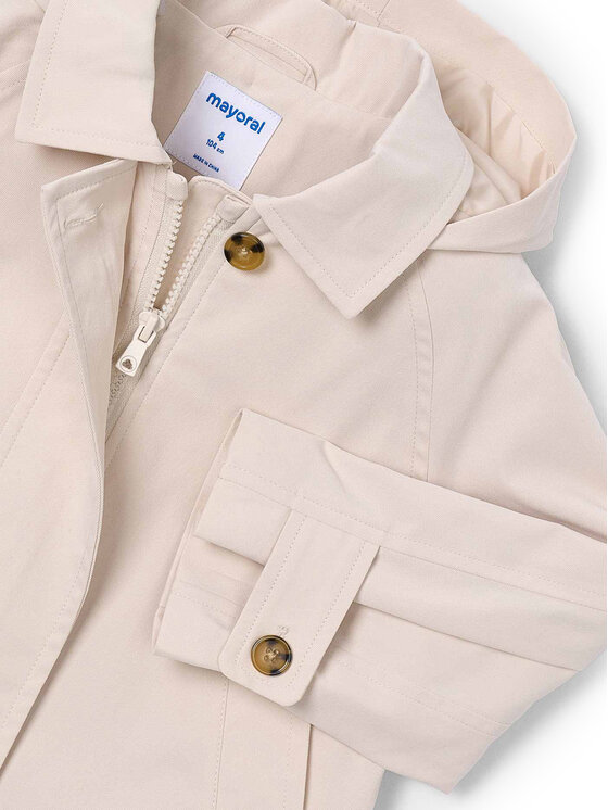 Mayoral Mayoral Giacca di transizione 3458 Beige Regular Fit