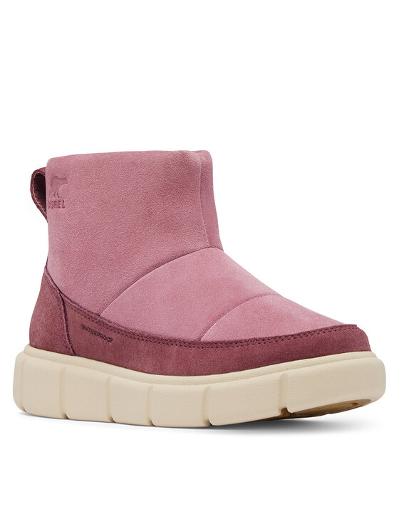 Sorel Sorel Śniegowce Youth Sorel Explorer III Slip-On WP 2101331627 Różowy