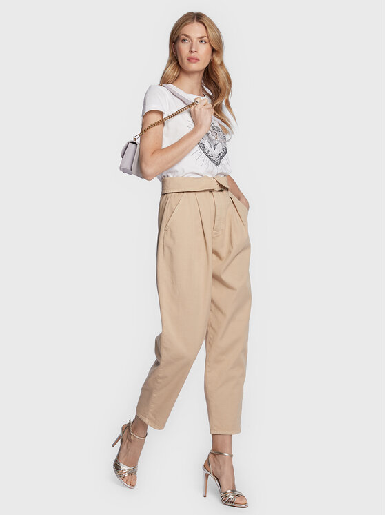 PINKO Pinko Джинси 100614 A0I5 Бежевий Straight Fit
