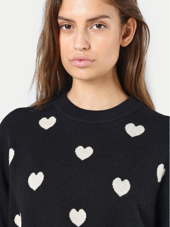 Noisy May Noisy May Maglione Charlott 27028159 Nero Regular Fit