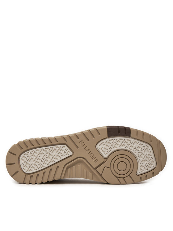 Tommy Hilfiger Tommy Hilfiger Laisvalaikio batai Basket Street FM0FM05323 Balta