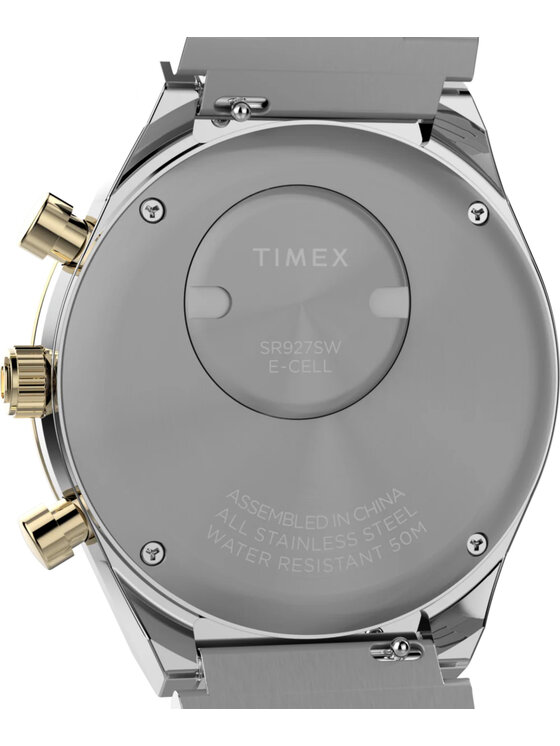 Timex Timex Zegarek TW2W64200 Srebrny