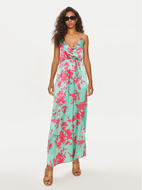 ONLY ONLY Poletna obleka Salia 15319683 Zelena Regular Fit