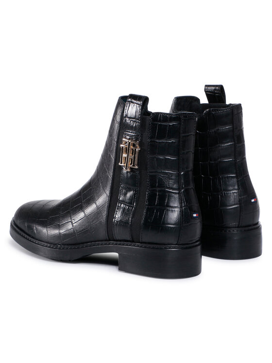 Tommy hilfiger croco 2025 boots