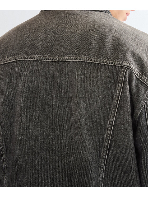 Wrangler Wrangler Kurtka jeansowa 112387051 Szary Regular Fit