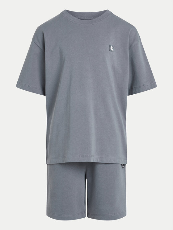 Calvin Klein Jeans Calvin Klein Jeans Set majica i hlače IU0IU00706 Siva Relaxed Fit