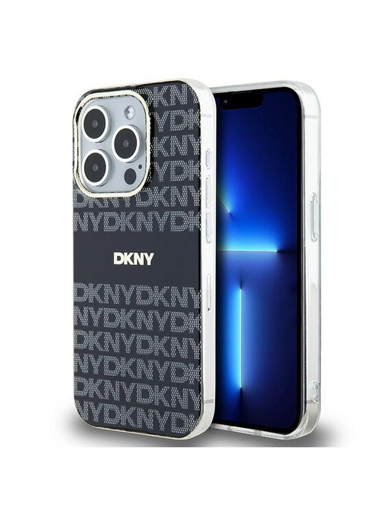 Etui na telefon DKNY, Czarne, Apple iPhone 15 Pro