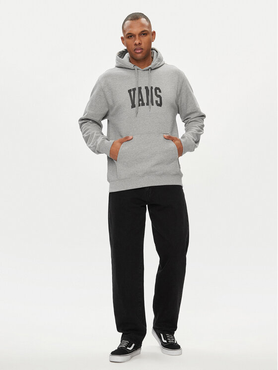 Vans Vans Bluza Vans Arched Po VN000G0N Szary Regular Fit