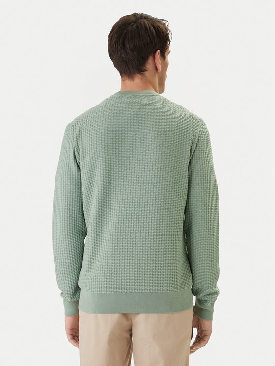 BOSS BOSS Pulover H-Imberto 50545283 Verde Regular Fit