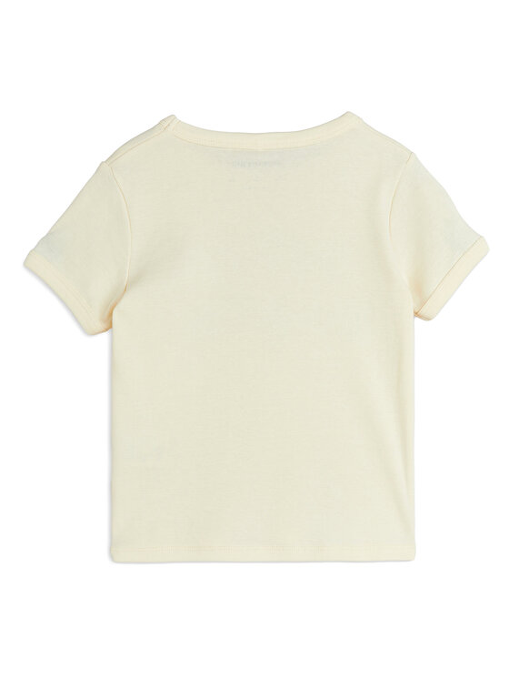 MINI RODINI MINI RODINI T-Shirt Cats 2512010611 Λευκό Regular Fit
