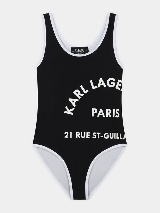 Karl Lagerfeld Kids Karl Lagerfeld Kids Kupaći kostim Z30060 D Crna