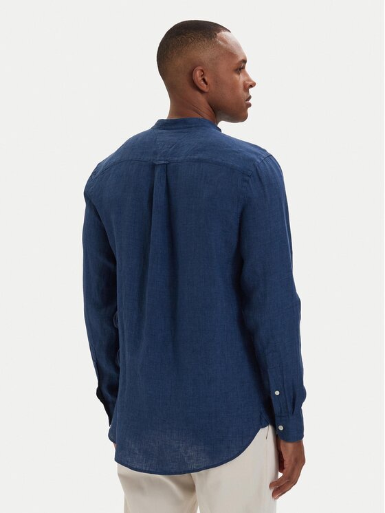 Tommy Hilfiger Tommy Hilfiger Marškiniai MW0MW39271 Mėlyna Slim Fit