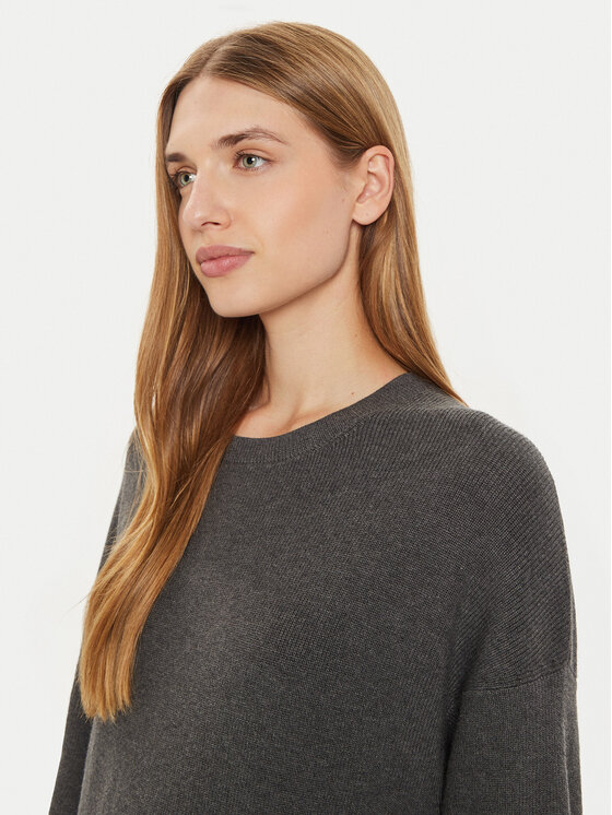 Marc O'Polo Marc O'Polo Úpletové šaty 408 6006 67107 Šedá Oversize