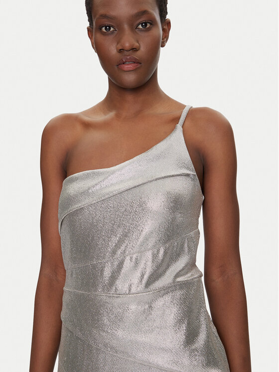 Rinascimento Rinascimento Abendkleid CFC0019900002 Silberfarben Regular Fit