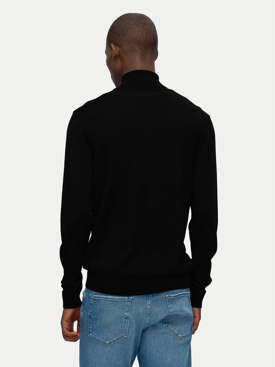 Selected Homme Selected Homme Rolák Tray 16094653 Čierna Regular Fit