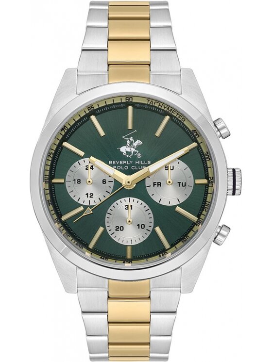 Beverly Hills Polo Club Beverly Hills Polo Club Zegarek BP3618X.270 Zielony