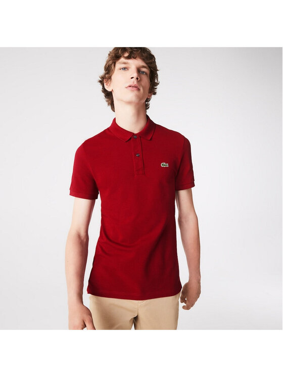Lacoste Lacoste T-Shirt LACOSTE T-Shirt e Polo Uomo PH4012 476 Rosso Μπορντό Standard Fit