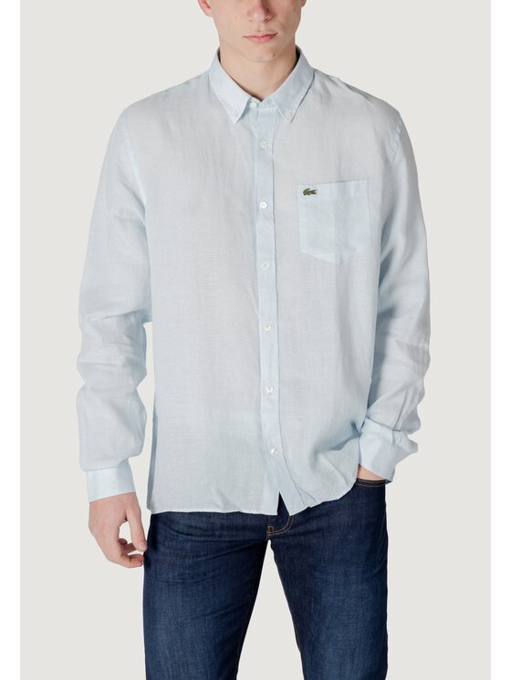 Lacoste Lacoste Camicia CH5692-00 Blu Long Fit