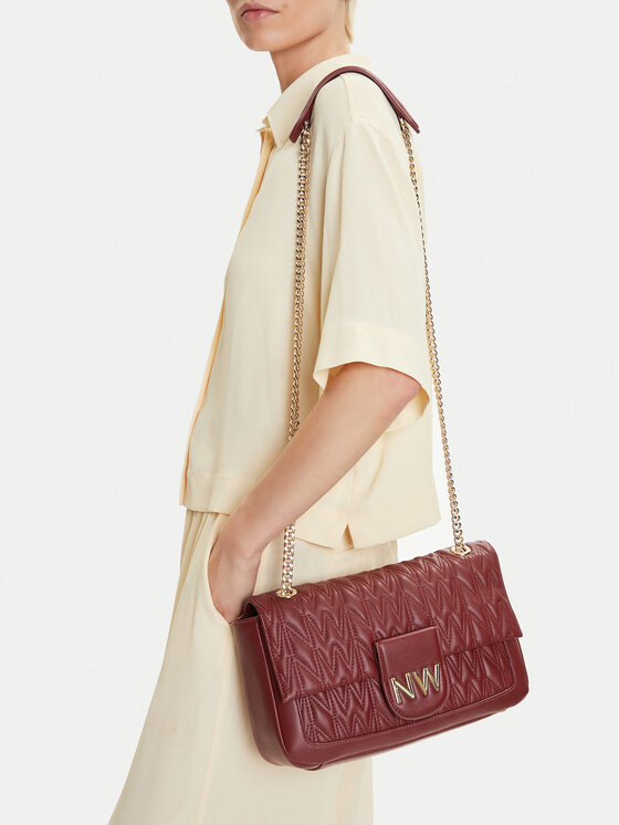Nine West Nine West Дамска чанта CEO-Astoria-Allure-LX10165 Бордо