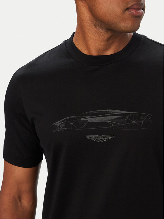 BOSS BOSS T-shirt C-Taut 181 50570435 Crna Regular Fit