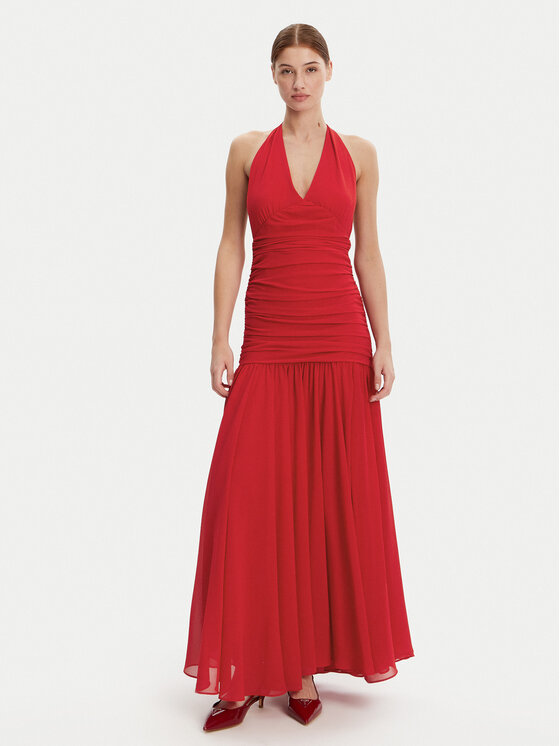 Bardot Bardot Rochie de seară 59835DB Roșu Regular Fit