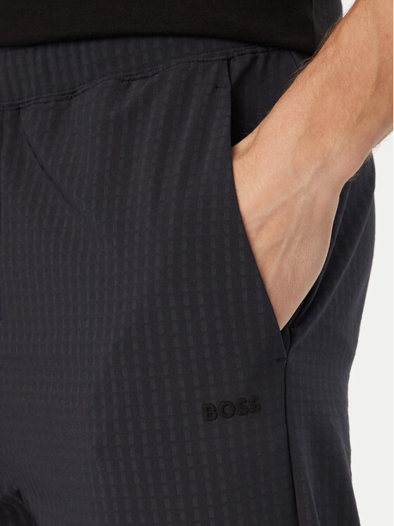 BOSS BOSS Pantaloni di tessuto Terrace 50558503 Blu scuro Tapered Fit