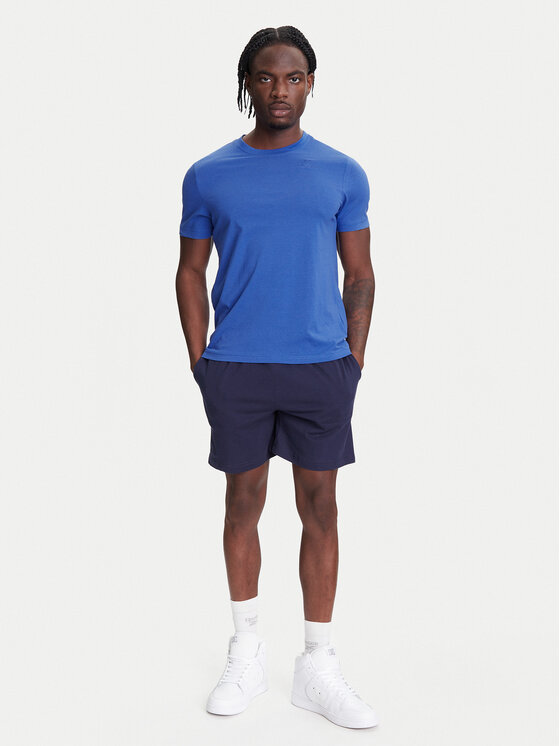 Kappa Kappa T-Shirt Logo Korpo Cafers 304J150 Μπλε Slim Fit