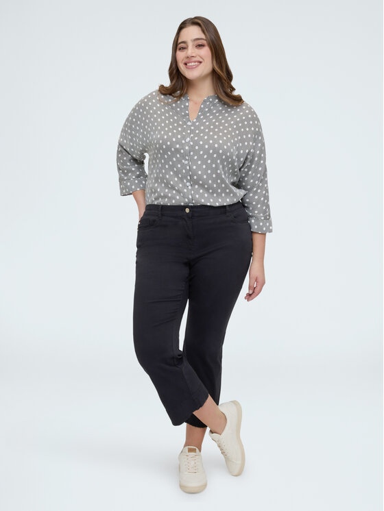Fiorella Rubino Fiorella Rubino Koszula 5024T001538N0S1 Szary Regular Fit